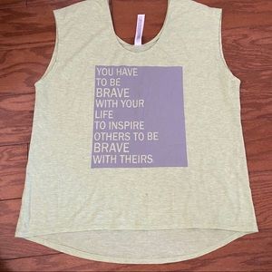 Lorna Jane quote workout tank